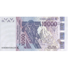 P718Ka Senegal - 10000 Francs Year 2003